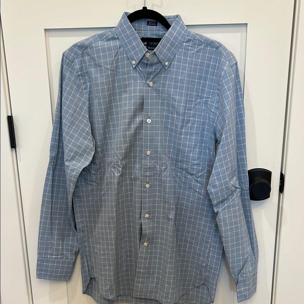 J. Crew | Men’s Blue Dress Shirt Classic Style (Size 15.5)
